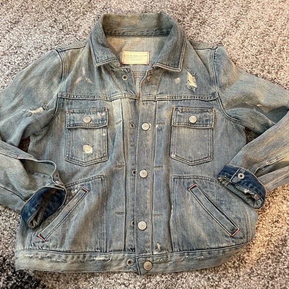 Vintage distressed Marc by Marc Jacobs denim jacket - Picture 1 of 5